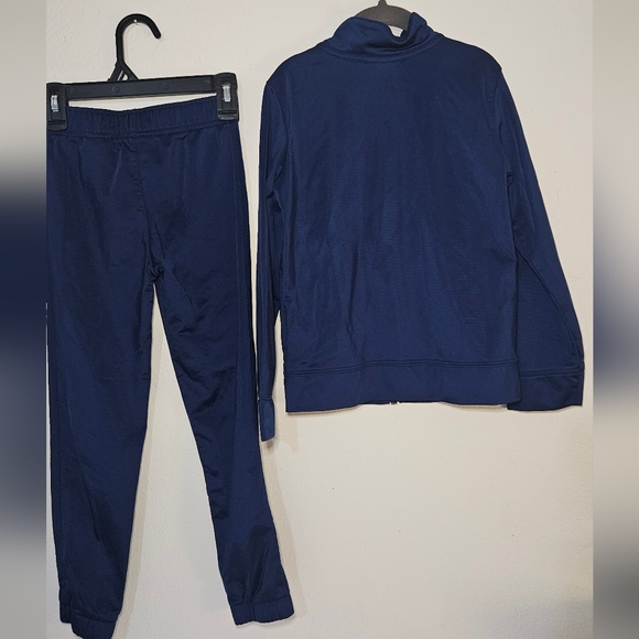 Nike Boys Size 7 Sweat Set Navy Blue - Picture 6 of 11